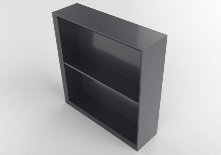 Meubles 3D - Étagère en bois laqué - Geberit - Geberit iCon...