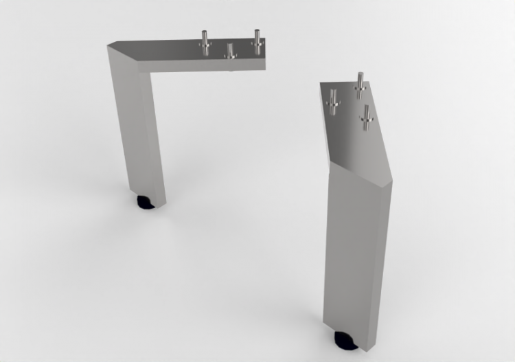配饰 - Supporting legs - Geberit - Geberit iCon -...