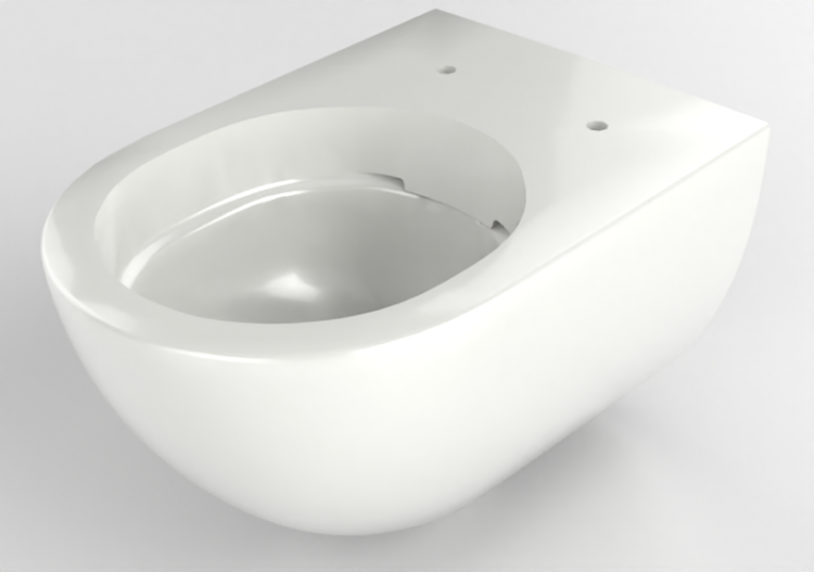 3D-WC - Toilette wandhängend - Geberit - Geberit Acanto -...