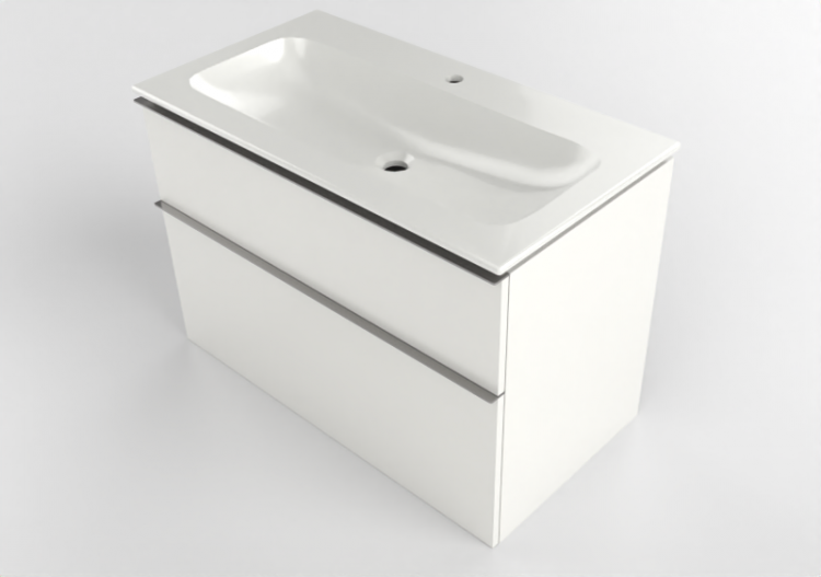 Meubles 3D - Meuble avec lavabo - Geberit - Geberit iCon -...