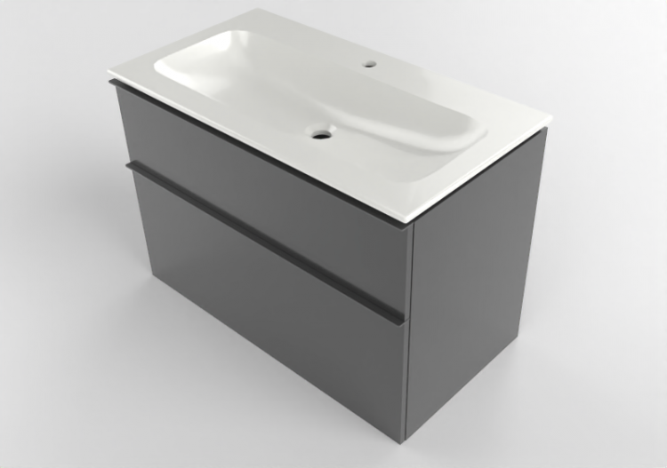 Móveis 3D - Cojunto gabinete e cuba - Geberit - Geberit...