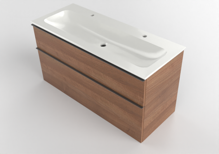 Meubles 3D - Meuble avec lavabo - Geberit - Geberit iCon -...