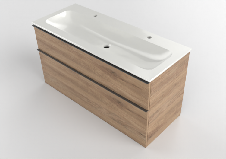 Muebles 3D - Juego de armario con lavabo - Geberit -...