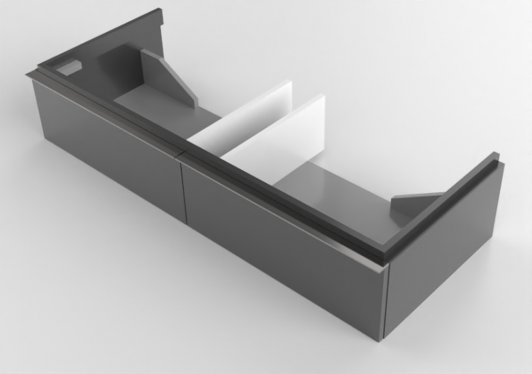 Móveis 3D - Gabinete de banheiro - Geberit - Geberit iCon -...