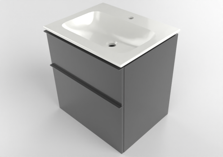 Muebles 3D - Juego de armario con lavabo - Geberit -...