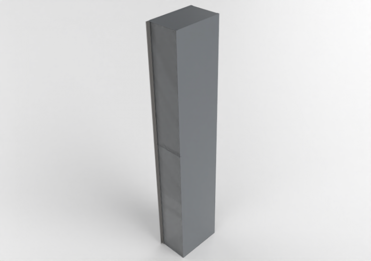 Móveis 3D - Gabinete de coluna - Geberit - Geberit Acanto -...