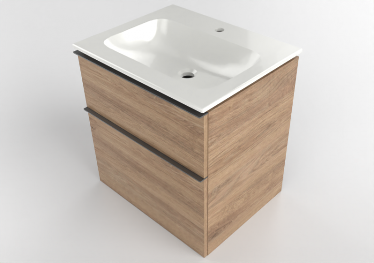 Meubles 3D - Meuble avec lavabo - Geberit - Geberit iCon -...
