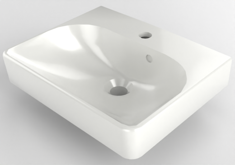 Lavabi 3D - Lavabo in ceramica - Geberit - Geberit Smyle -...
