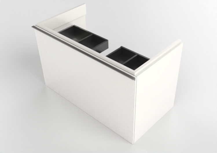 3D Furniture - Wash basin cabinet - Geberit - Geberit...