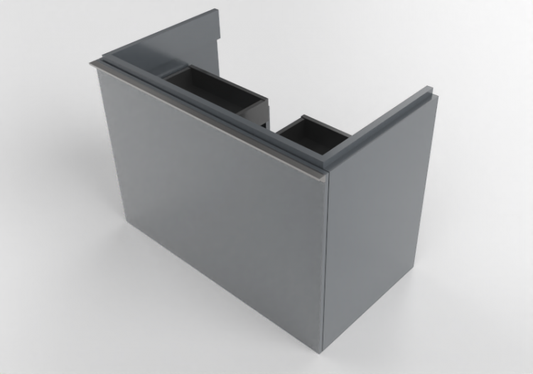 Mobili 3D - Mobile sottolavabo - Geberit - Geberit Acanto -...