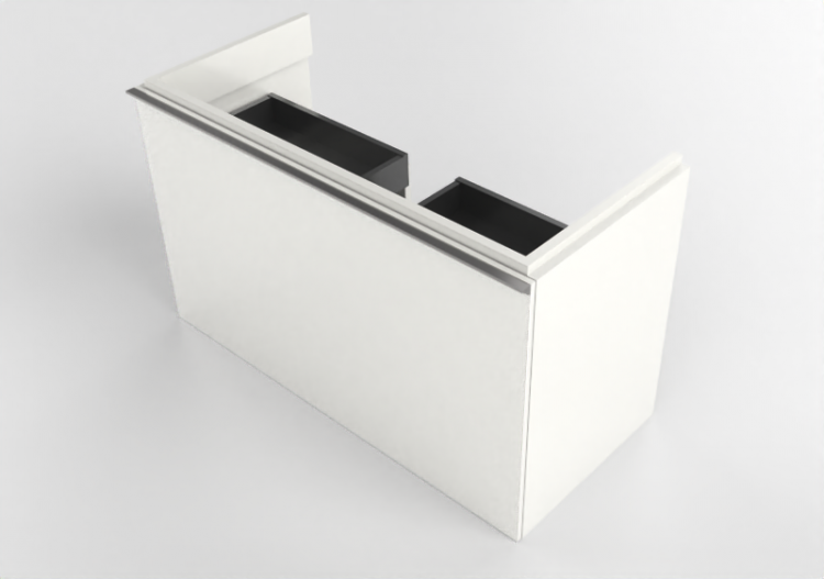Móveis 3D - Gabinete para banheiro - Geberit - Geberit...