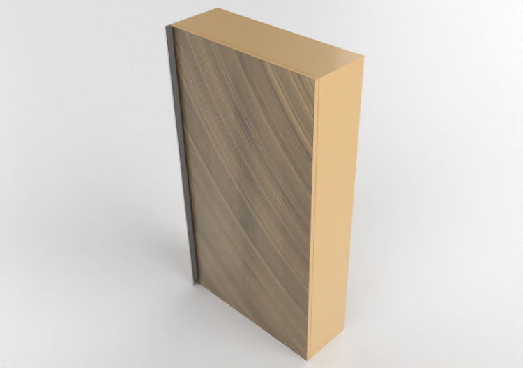 Móveis 3D - Gabinete suspenso - Geberit - Geberit Acanto -...