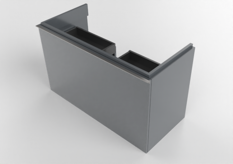 3D Möbel - Waschbeckenunterschrank - Geberit - Geberit...