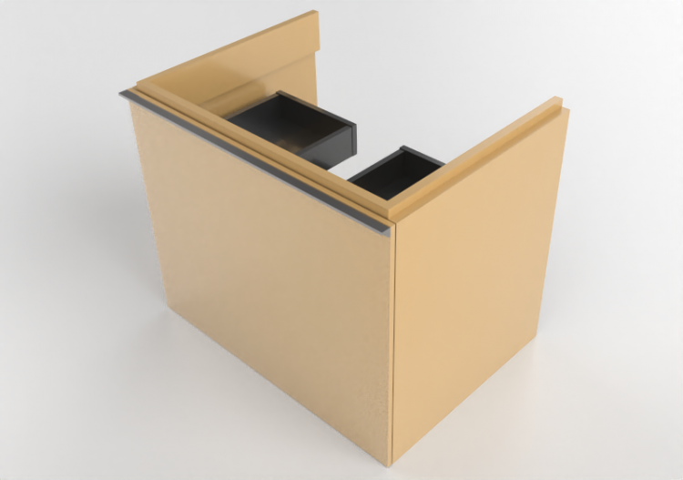 Muebles 3D - Base lavabo - Geberit - Geberit Acanto -...