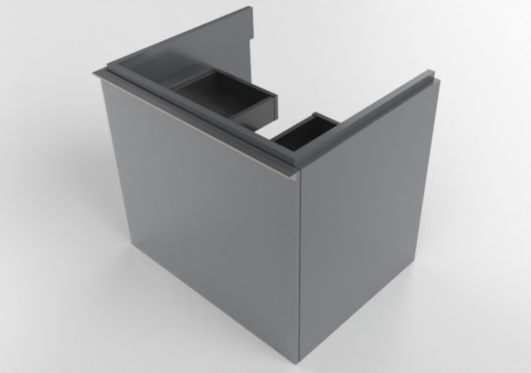 Mobili 3D - Mobile sottolavabo - Geberit - Geberit Acanto -...