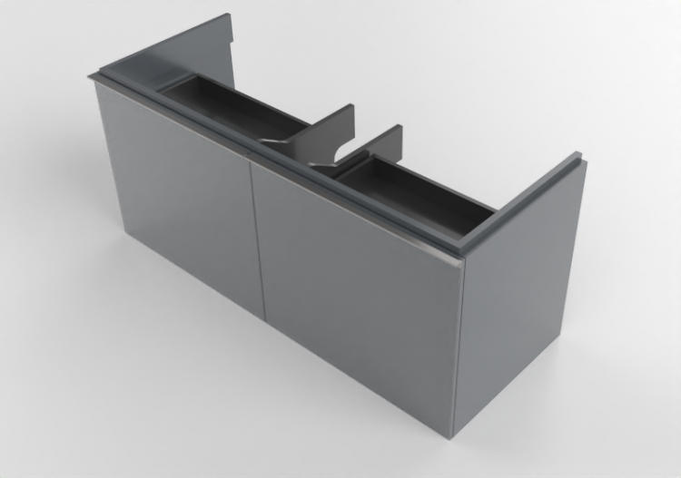 Mobili 3D - Mobile sottolavabo - Geberit - Geberit Acanto -...
