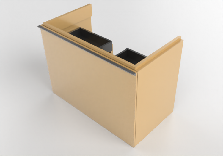 3D Furniture - Wash basin cabinet - Geberit - Geberit...