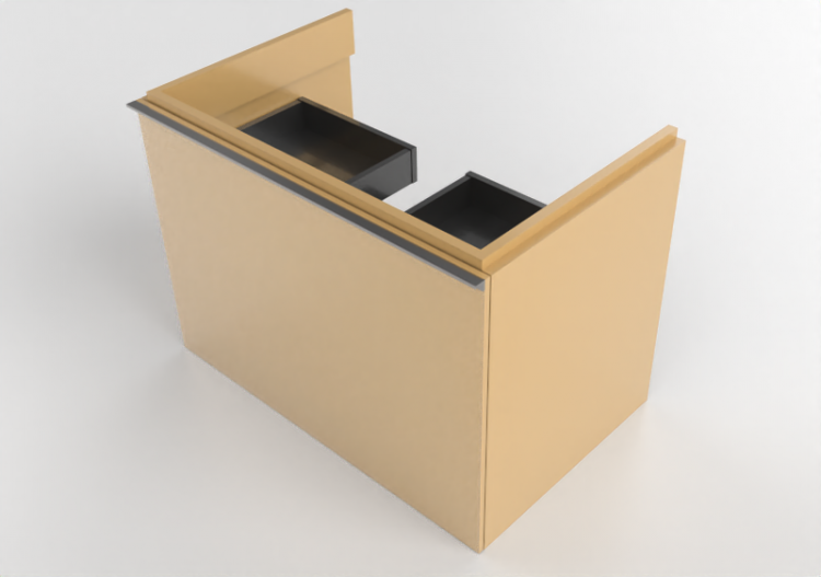 Mobili 3D - Mobile sottolavabo - Geberit - Geberit Acanto -...