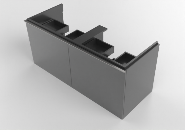 3D Furniture - Wash basin cabinet - Geberit - Geberit...