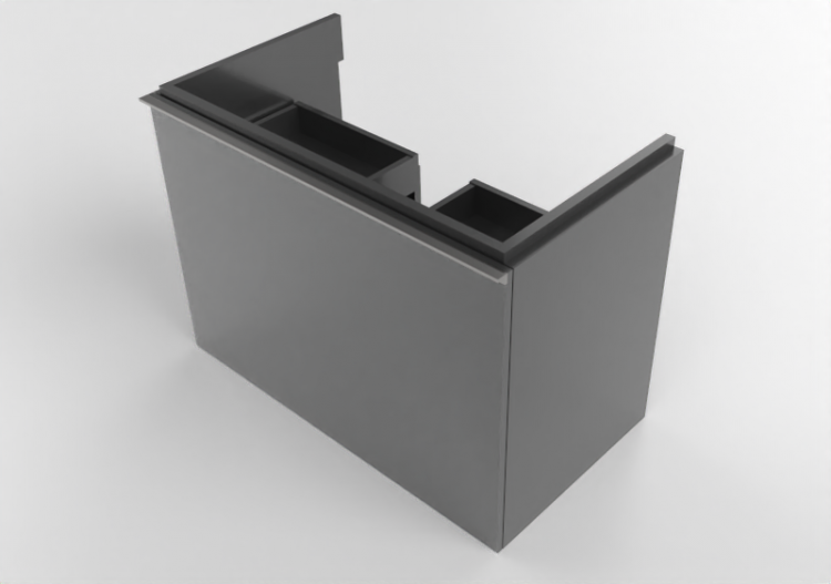 3D Möbel - Waschbeckenunterschrank - Geberit - Geberit...