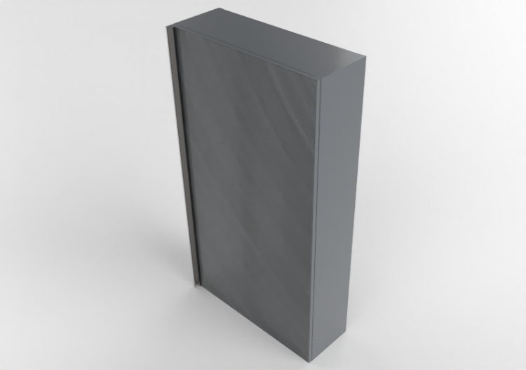 Móveis 3D - Gabinete suspenso - Geberit - Geberit Acanto -...