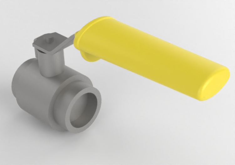 Valvola a sfera impianti solari DN 25 (1") - ACCA software