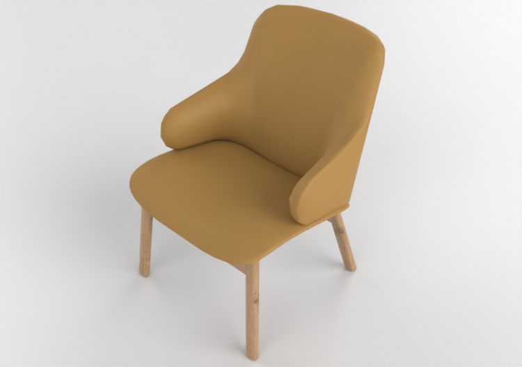 3D Sessel - Ledersessel Amstelle - 16611 - E1980 -...