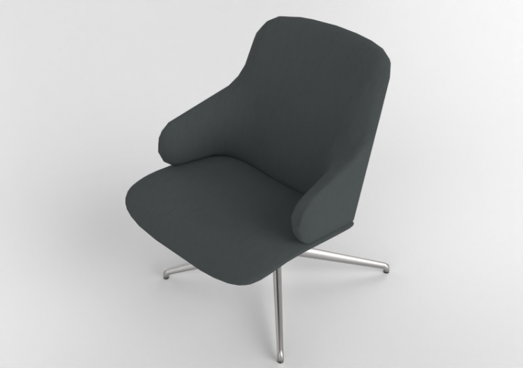 Poltronas 3D - Poltrona em tecido Amstelle - 16611 - 35910...