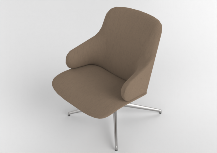 Fauteuil 3D - Fauteuil en tissu Amstelle - 16611 - 35910 -...