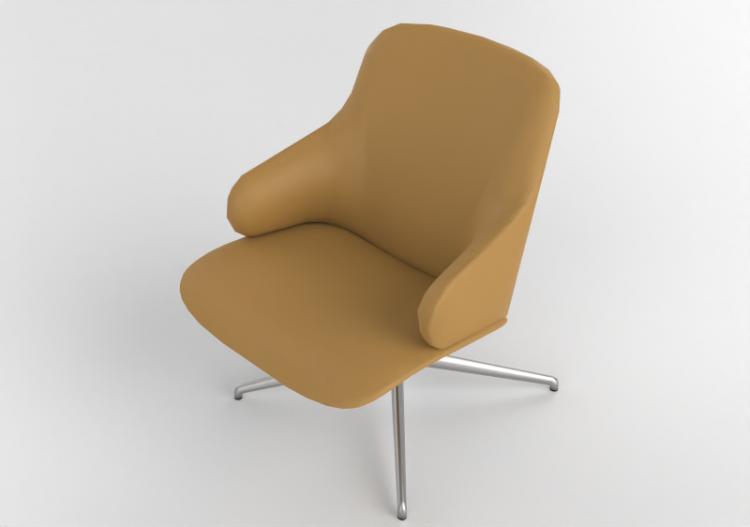 3D Arm Chairs - Leather Armchair - Amstelle - 16611 - 35980...