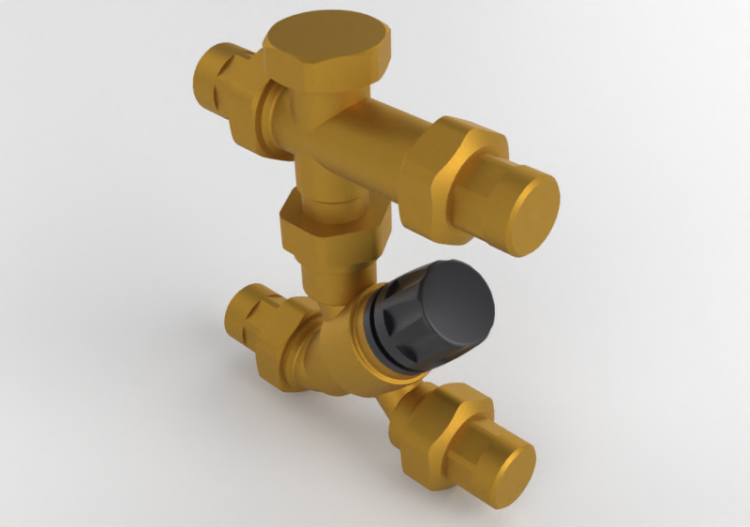 Gruppo di controllo temperatura ACS DN 25 (1") - ACCA...