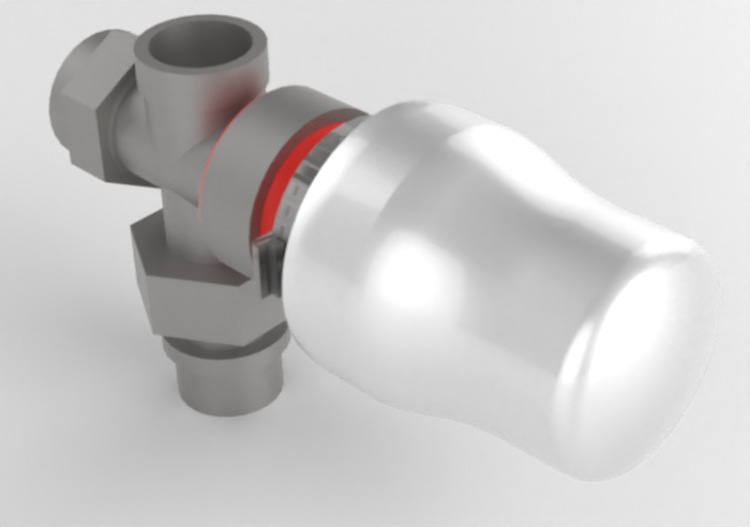 DYNAMICAL® - Valvola termostatica dinamica a squadra DN 15...