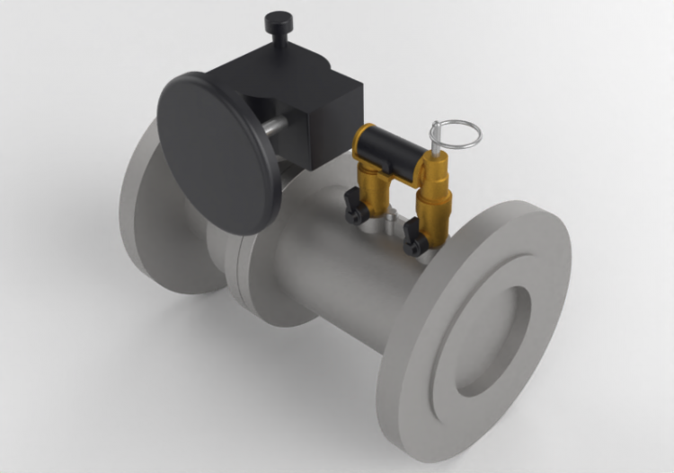 Valvola di bilanciamento con flussometro DN 80 (3") - ACCA...