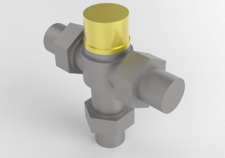 Valvola deviatrice termostatica DN 20 (3/4") - ACCA...