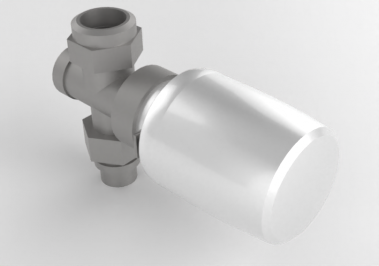 Valvola termostatizzabile dritta DN 10 (3/8") - ACCA...