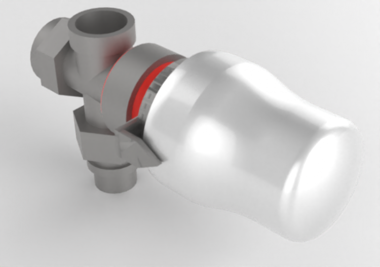 DYNAMICAL® - Valvola termostatica dinamica a squadra DN 10...