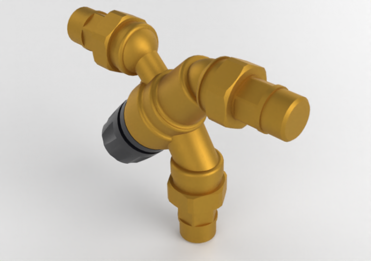 Miscelatore termostatico regolabile DN 15 (1/2") con filtri...