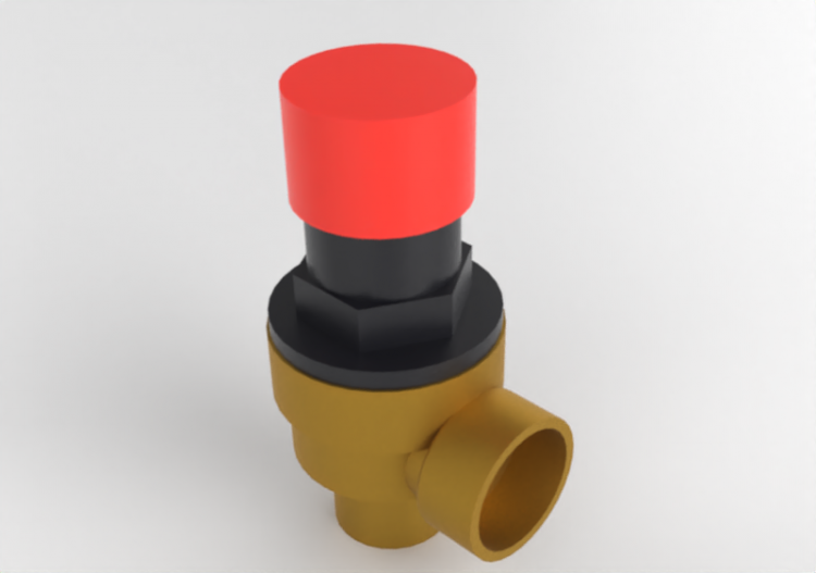 Valvola di sicurezza ordinaria DN 15 (1/2") F/M - ACCA...