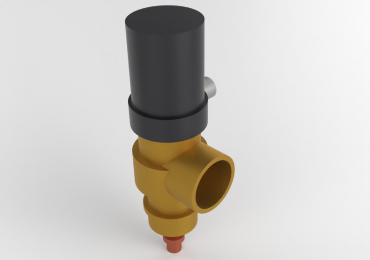 Valvola di scarico termico DN 40x40 - ACCA software