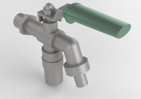 Rubinetto da giardino a sfera DN15x20 - ICECAL®