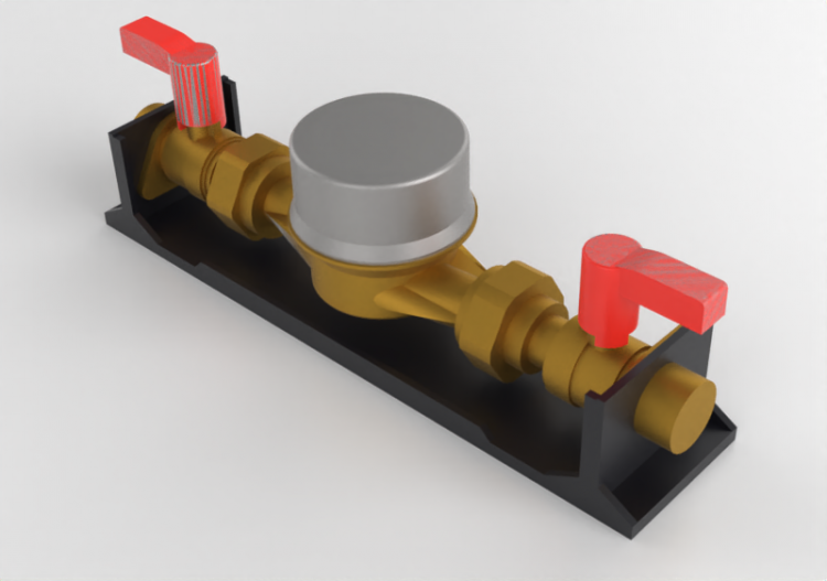 Stacco acqua sanitaria DN 20 (3/4") - ACCA software