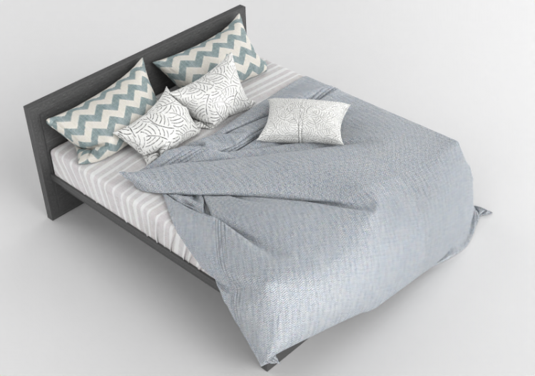 Camas 3D - LETTO MATRIMONIALE - ACCA software