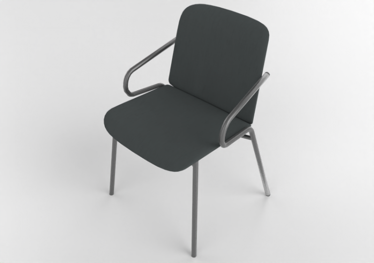 3D Arm Chairs - Amstelle Fabric armchair - 16601 - 22910 -...