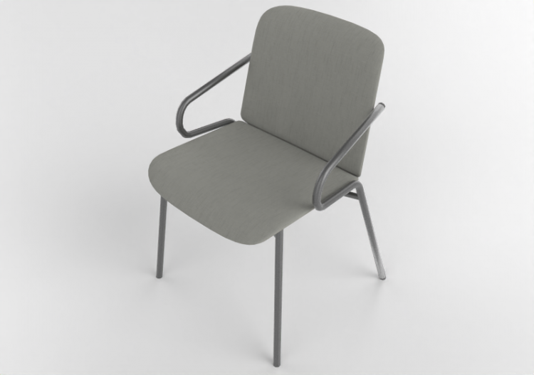 3D Sessel - Stoffsessel Amstelle - 16601 - 22910 - CAMMLF26...