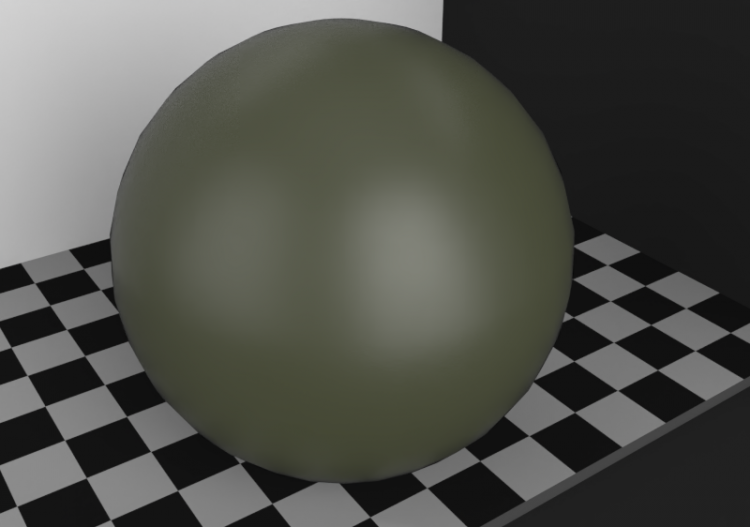 Texture émail - Vert olive - ACCA software