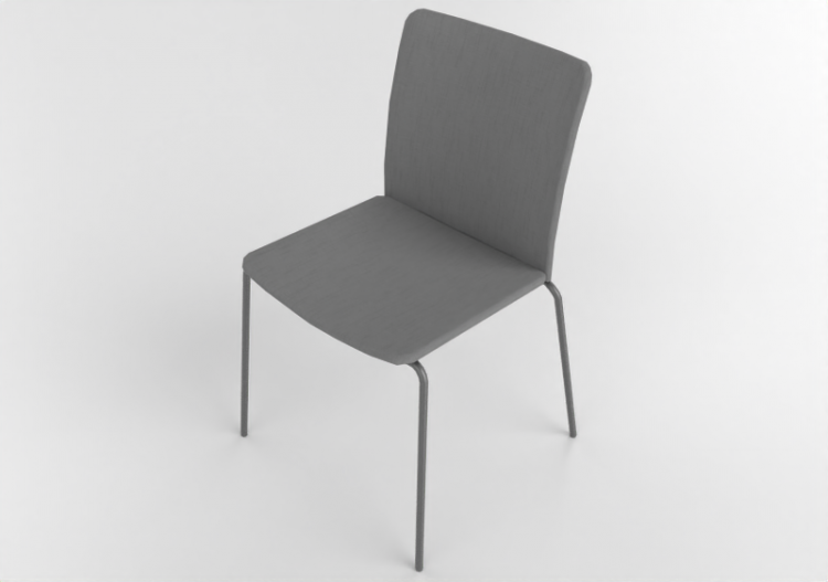 Chaises 3D - Chaise en tissu Stella - 26200 - 20930 -...
