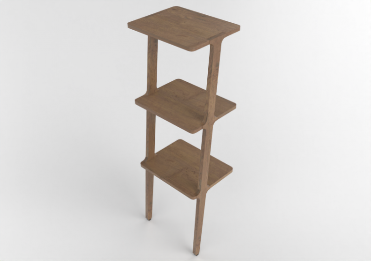 Bookshelves and Containers 3D - Wall mounted shelf - Libri...