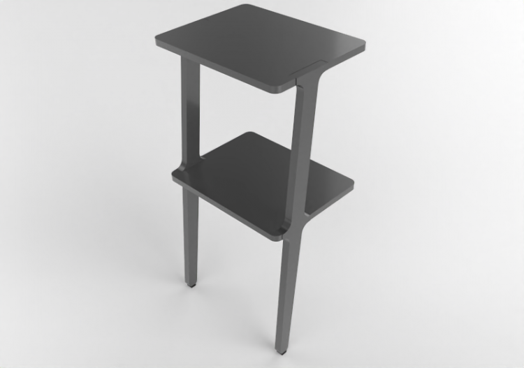 3D Bücherregal und Behälter - Wandregal - Bücher - 26651 -...