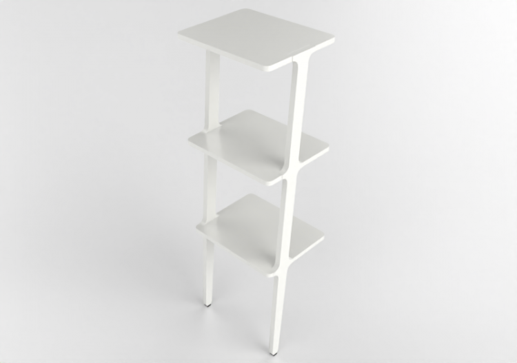 3D Bücherregal und Behälter - Wandregal - Bücher - 26652 -...