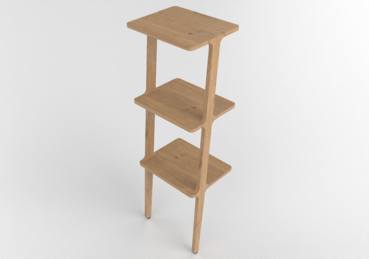 3D Bücherregal und Behälter - Wandregal - Bücher - 26652 -...